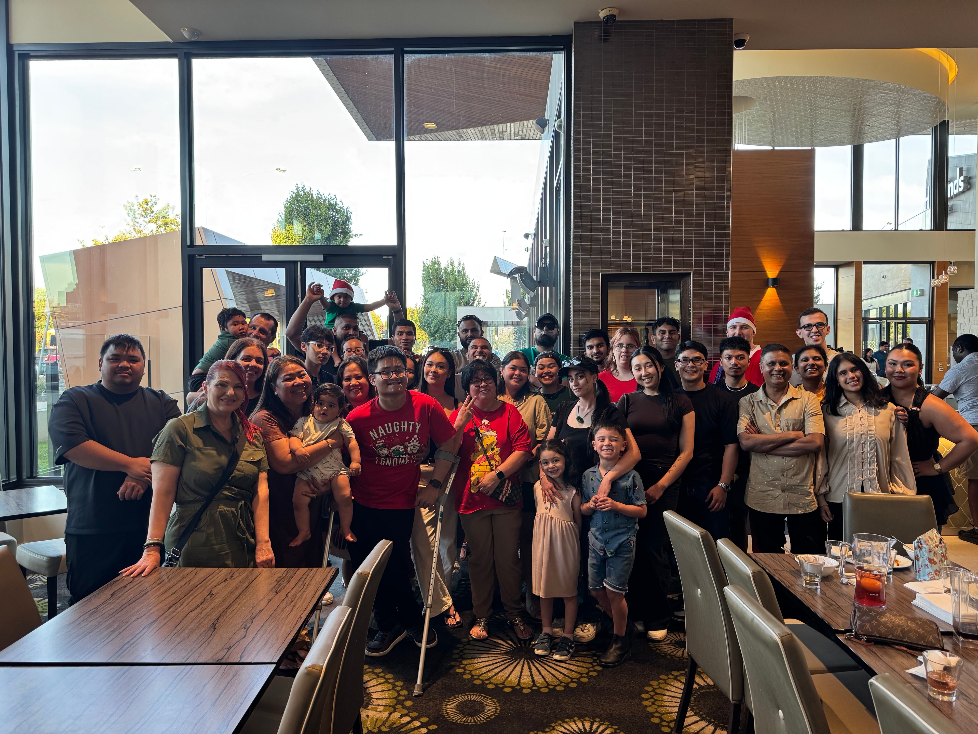 Reggie Care Services team with participants